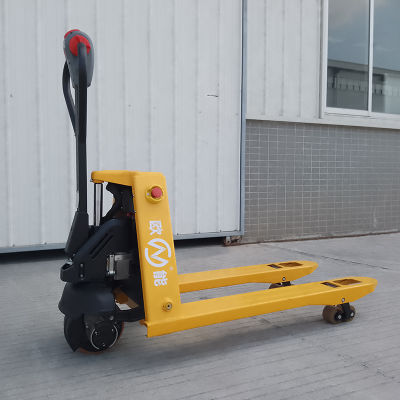 Transpalette semi-électrique 1,5 t avec batterie Li-on