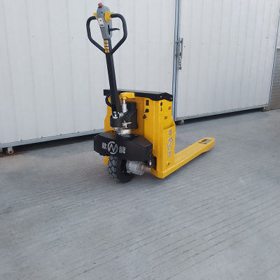 Chantier de construction 48V moteur 3 tonnes chariot transpalette tout-terrain