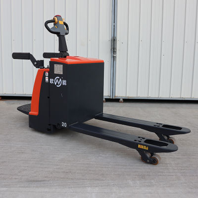 Transpalette électrique à fourche longue de 2000 à 5000 kg pour terrain accidenté